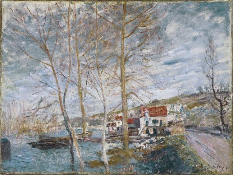 Alfred Sisley Inondation a Moret oil painting image